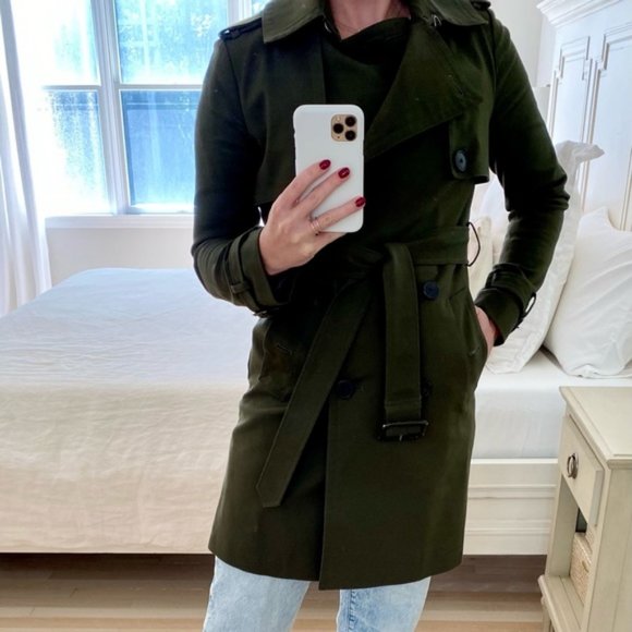 Club Monaco Trench Coat - Size XS - Picture 1 of 6